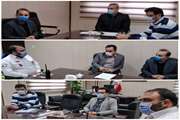 جلسه مرکز مدیریت حوادث و فوریت های پزشکی شهرستان آرادان