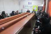جلسه آموزشی اعتبار بخشی مراکز خدمات جامع سلامت شبکه بهداشت ودرمان شهرستان آرادان