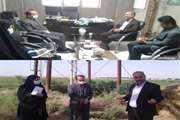 جلسه بهبود وضعیت آب آشامیدنی روستاهای ییلاقی شهرستان آرادان