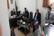 جلسه هماهنگی طرح شهید حاج قاسم سلیمانی در شبکه بهداشت شهرستان آرادان.