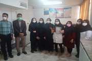 حضور دکتر مولایی معاون بهداشتی شبکه بهداشت و درمان شهرستان آرادان در مراکز خدمات جامع سلامت شهرستان به مناسبت روز آزمایشگاه