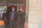 حضور دکترقدس سرپرست شبکه بهداشت و درمان شهرستان آرادان در مدرسه مقداد به مناسبت هفته سلامت