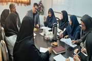برگزاری جلسه مدیر شبکه بهداشت و درمان شهرستان آرادان با کارشناسان ستادی